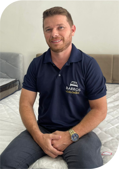 Albery, consultor da Barros Colchões